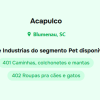Acapulco Caminhas, colchonetes, mantas, roupas pra cães e gatos